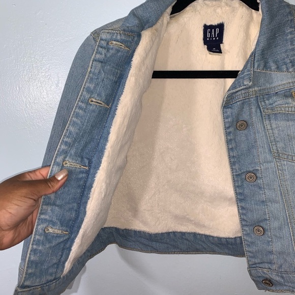 Vintage kids Gap Jeans Jacket Size M - Picture 3 of 8